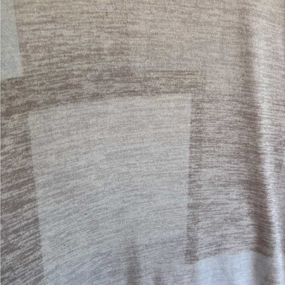 Wilfred Free Women's Gray Beige White Top Shirt Dress Size Small pockets - Picture 4 of 11